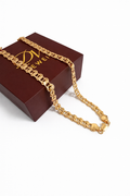 Classic Mariner Link Chain Necklace 18K Gold Plated – 45 cm * 6 mm
