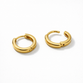 Mini Hoop Earrings 18K Gold Plated – 11 mm (Pack of 6 Pairs)