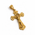 18K Gold Plated Religious Pendant with Figure – Wholesale