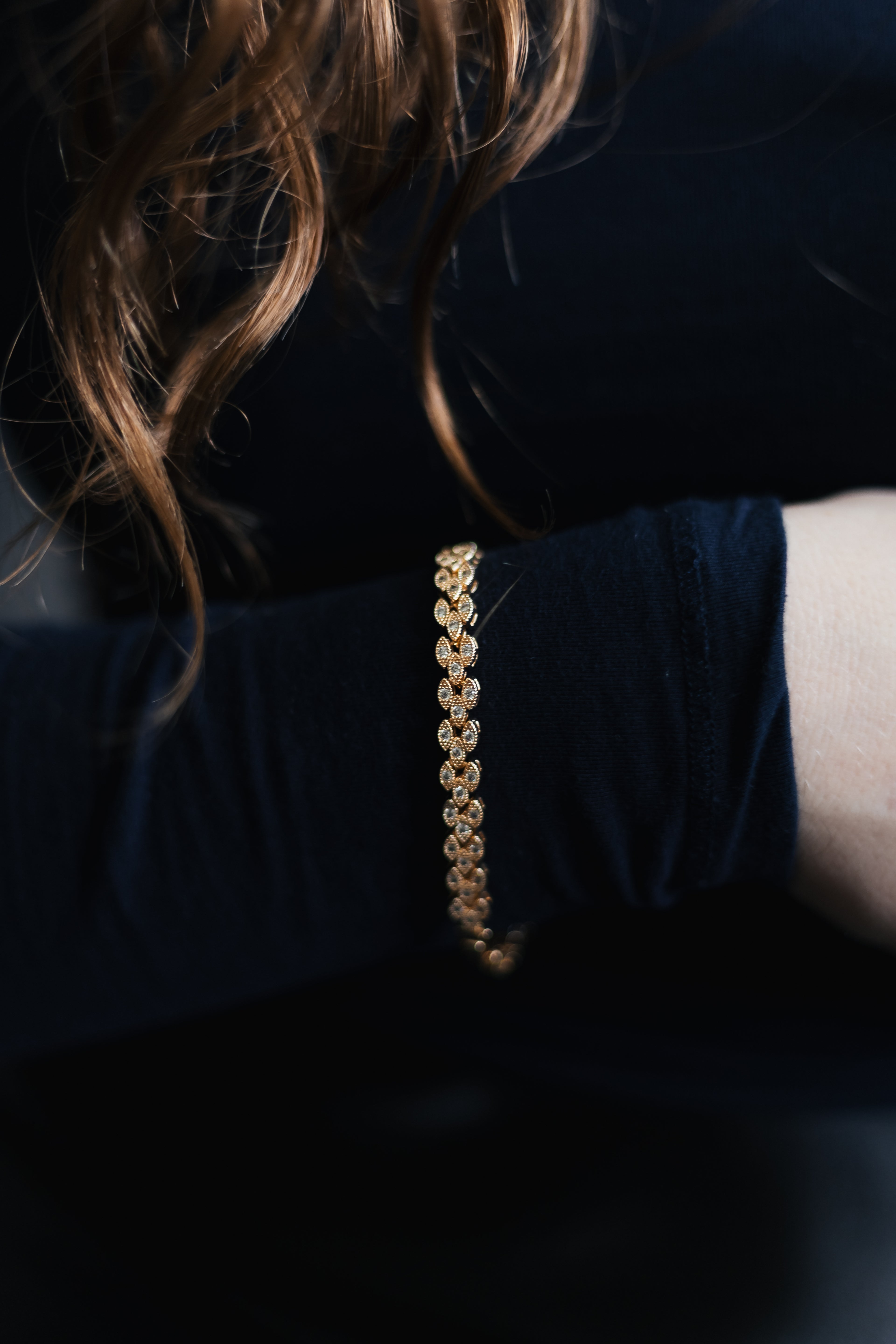18k Gold Plated Cuban Link CZ Bracelet 18+2 cm | Wholesale